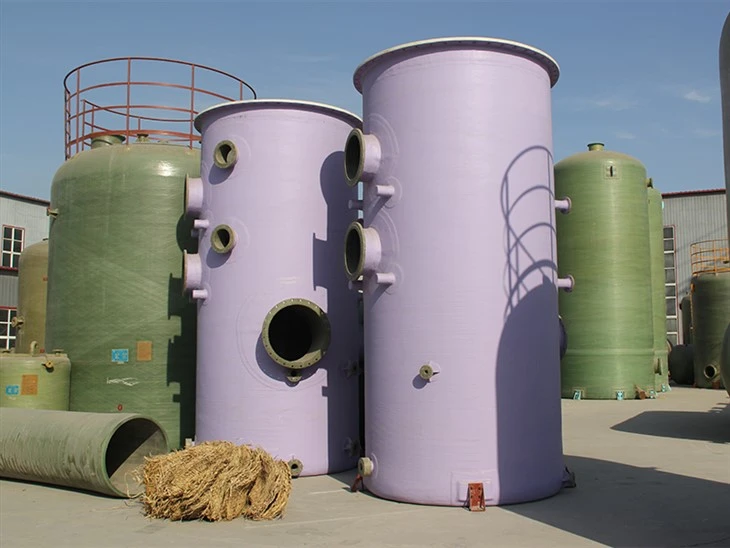 Flat Bottom Fiberglass Tank